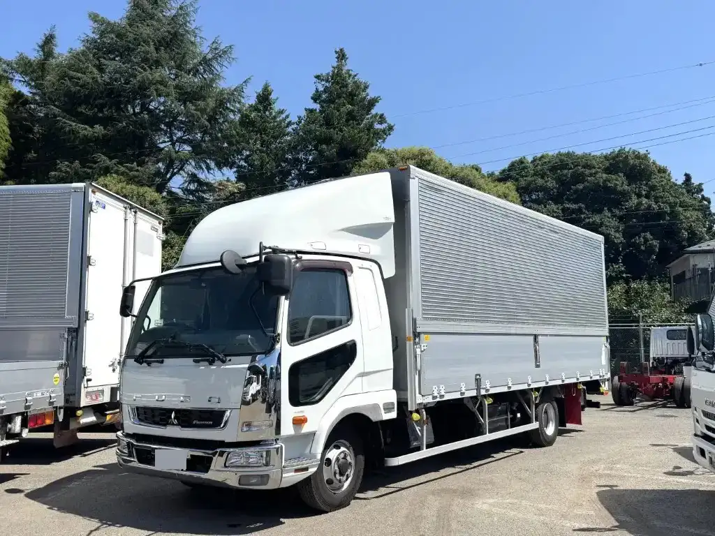 三菱 ファイター 中型/増トン ウイング パワーゲート ベッド の中古トラック【車両No.193418】