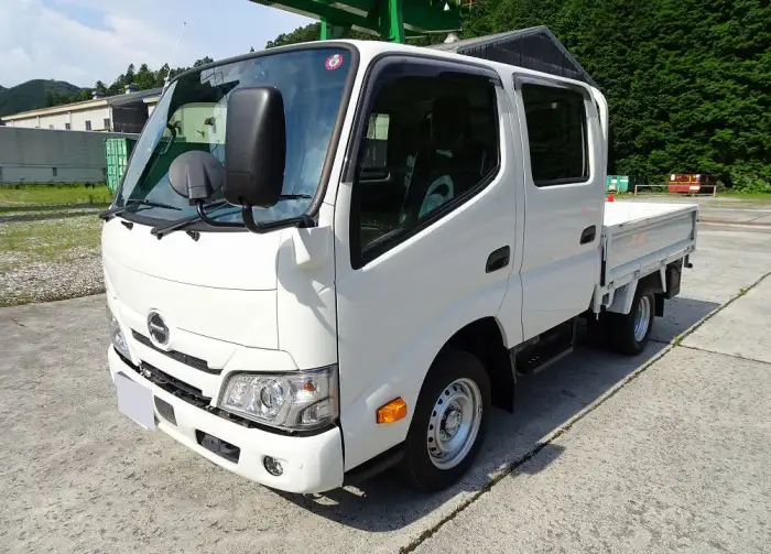 日野 デュトロ 小型 平ボディ Wキャブ 床鉄板 の中古トラック【車両No.193514】