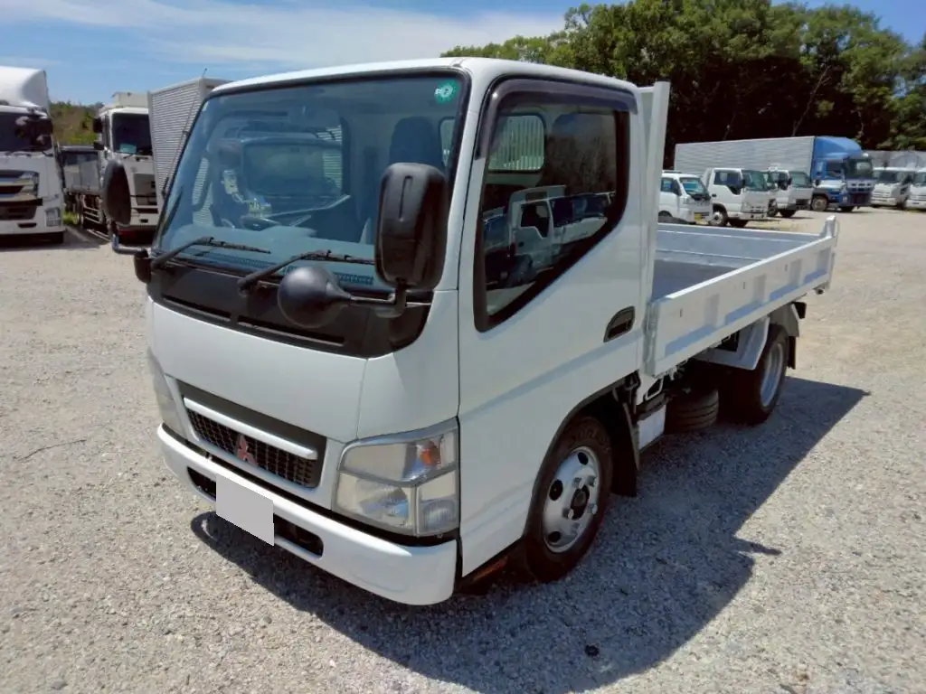 三菱 キャンター 小型 ダンプ PA-FE71DBD H18 の中古トラック【車両No.193735】