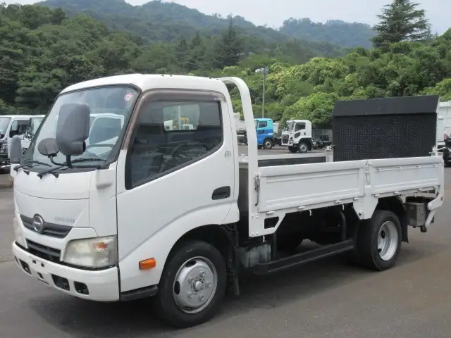 日野 デュトロ 小型 平ボディ パワーゲート 床鉄板 の中古トラック【車両No.193823】