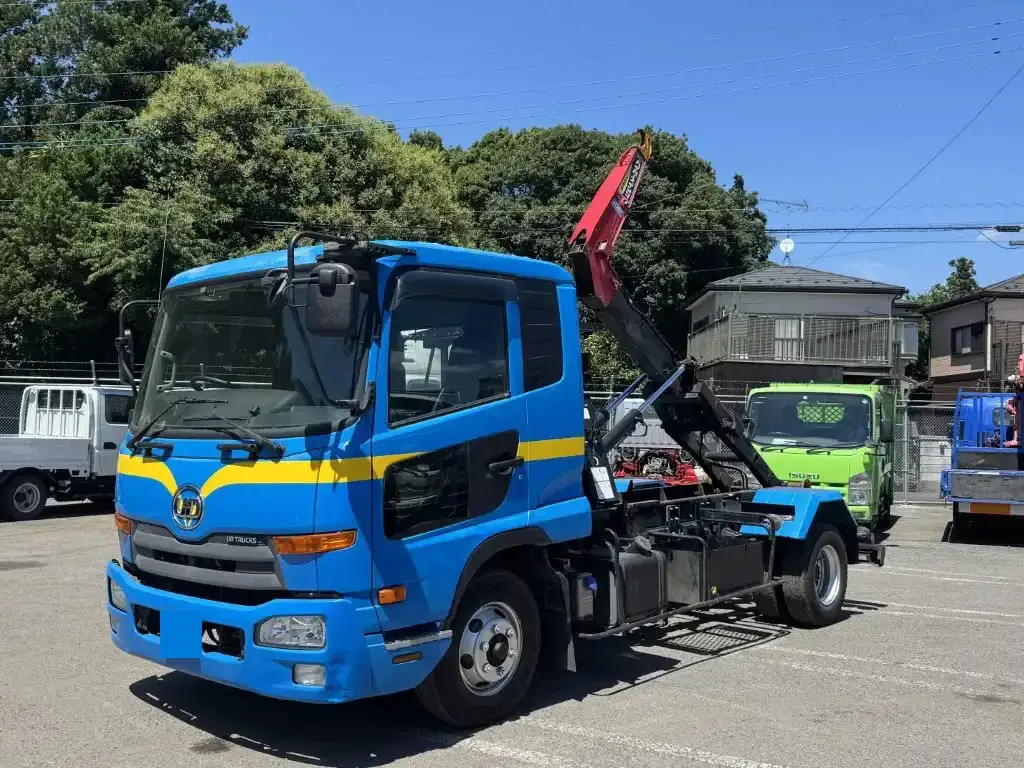 日産UD コンドル 中型/増トン アームロール ツインホイスト ベッド の中古トラック【車両No.193902】