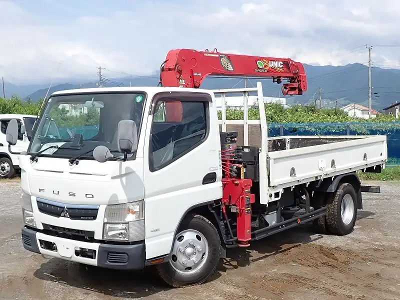 三菱 キャンター 小型 クレーン付 4段 ラジコン の中古トラック【車両No.194190】