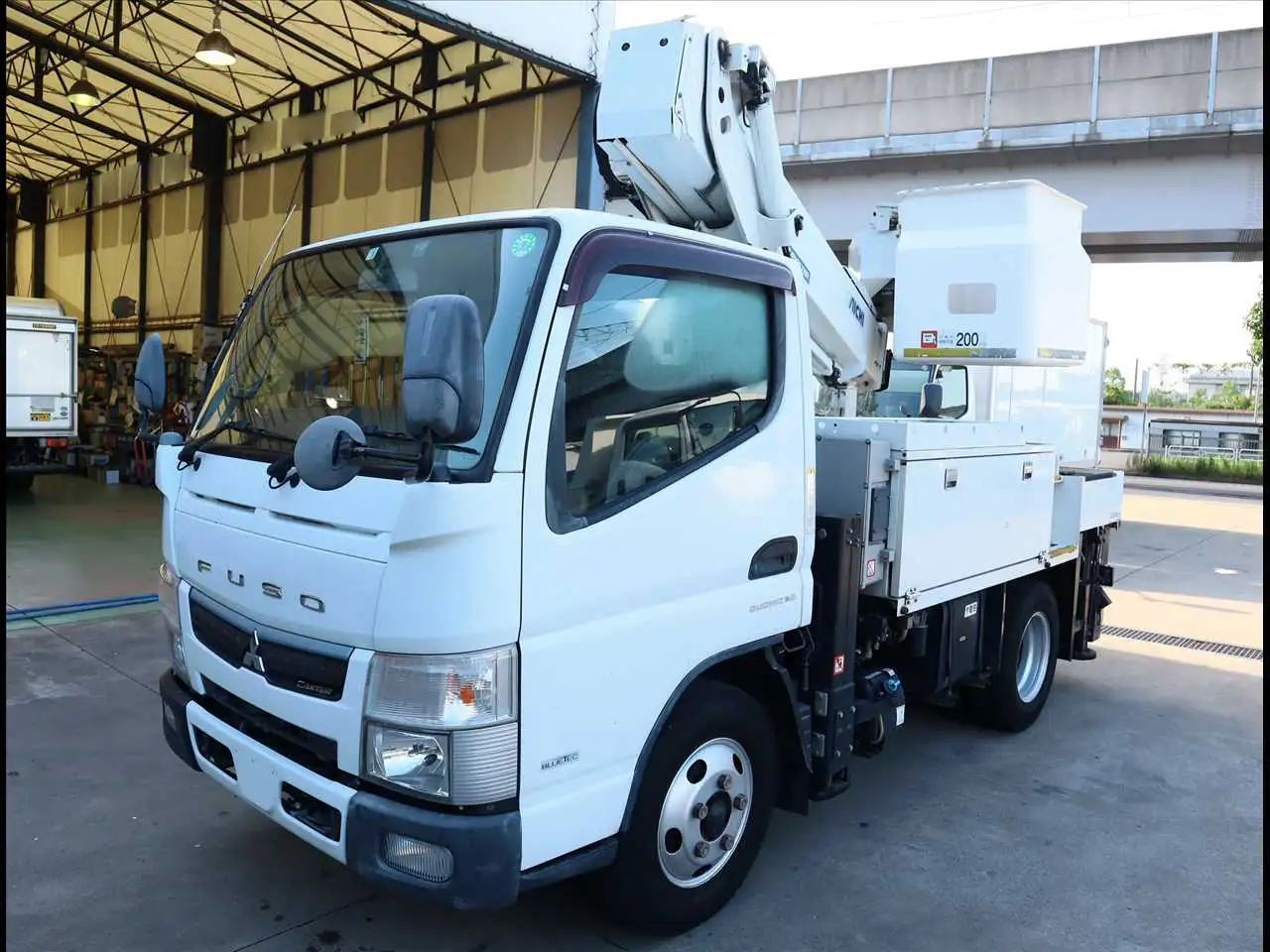 三菱 キャンター 小型 高所・建柱車 高所作業車 TPG-FEA50 の中古トラック【車両No.194284】