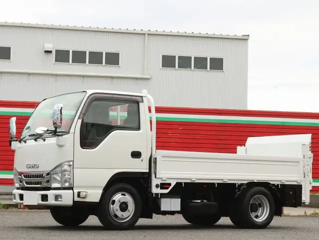 いすゞ エルフ 小型 平ボディ パワーゲート 床鉄板 の中古トラック【車両No.194302】