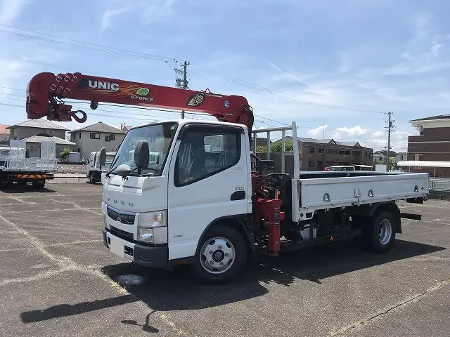 三菱 キャンター 小型 クレーン付 4段 ラジコン の中古トラック【車両No.194375】