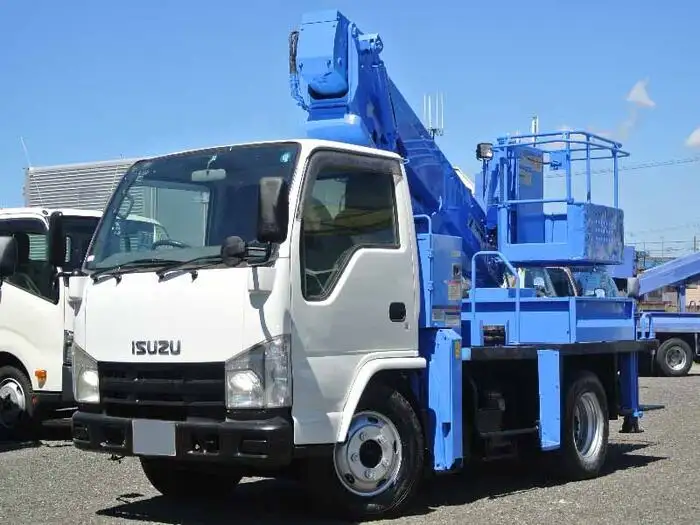 いすゞ エルフ 小型 高所・建柱車 高所作業車 BDG-NKR85N の中古トラック【車両No.93937】