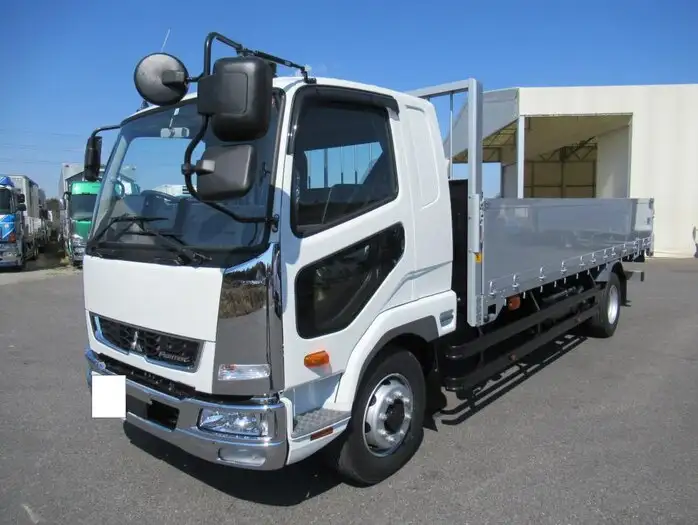 三菱 ファイター 中型/増トン 平ボディ アルミブロック ベッド の中古トラック【車両No.94135】