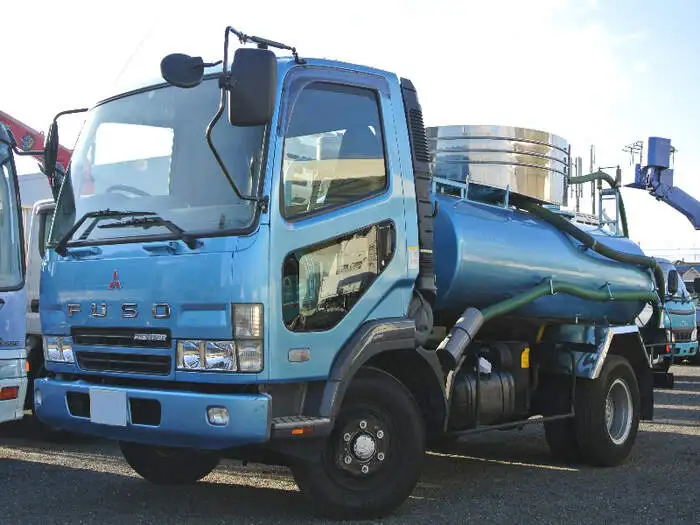 三菱 ファイター 中型/増トン タンク車 バキューム KK-FK71HC の中古トラック【車両No.95106】